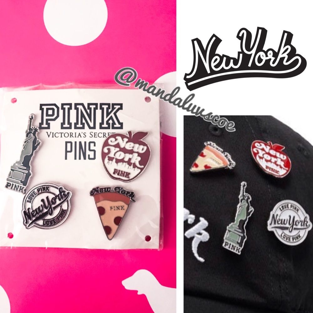 💗VS PINK NEW YORK COLLECTIBLE PINS - Picture 2 of 6